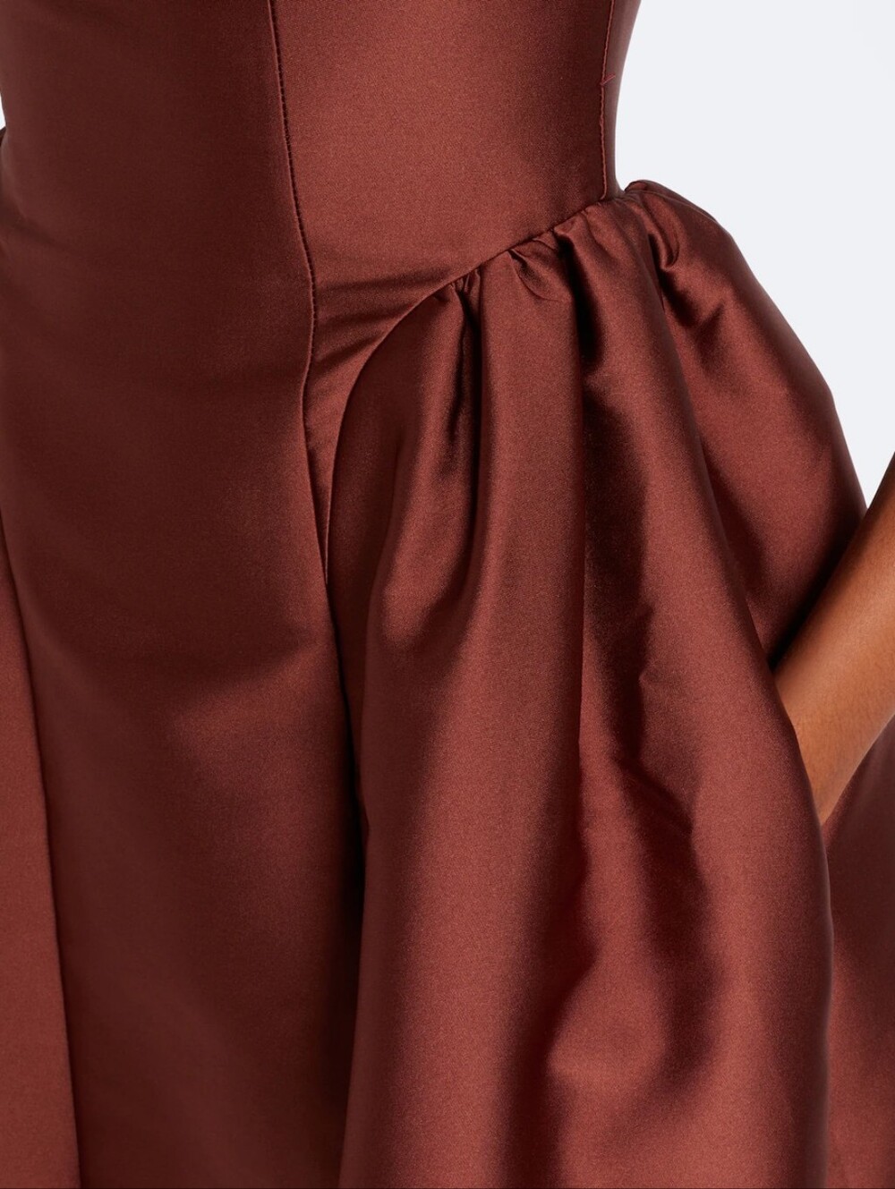 Roland Mouret Taffeta midi dress - Picture 4 of 10
